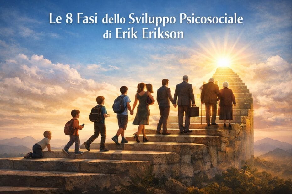 Erik Erikson Le 8 fasi dello sviluppo psicosociale