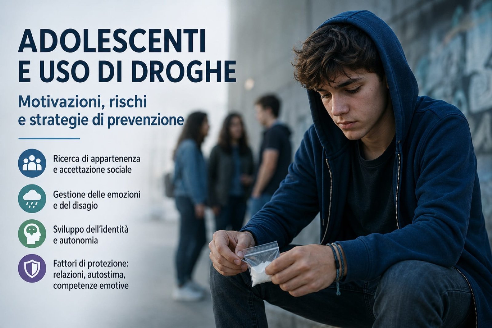 adolescenti e uso di droghe