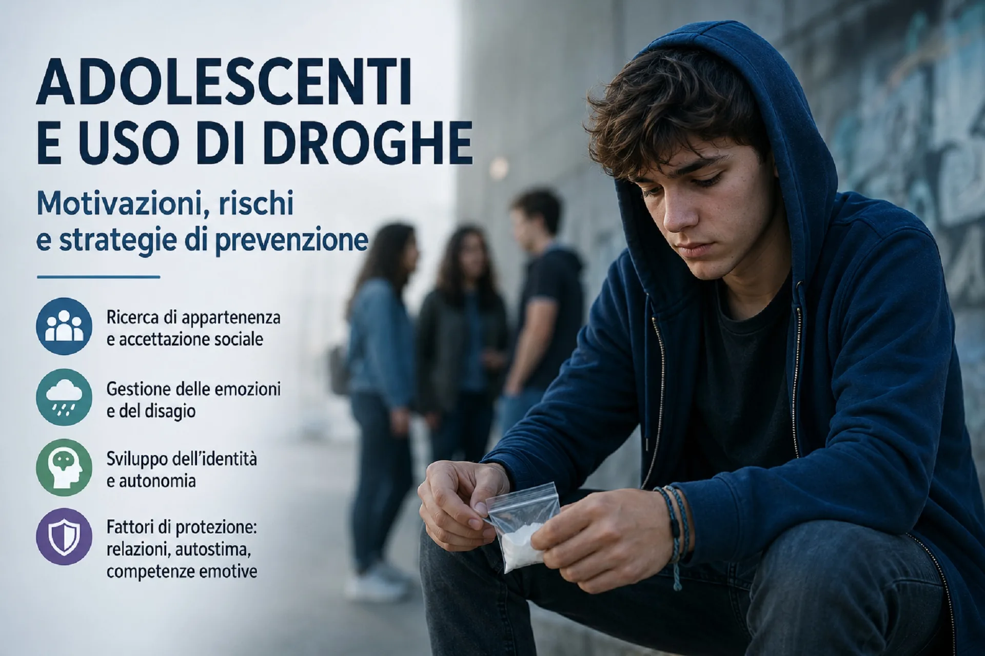 adolescenti e uso di droghe